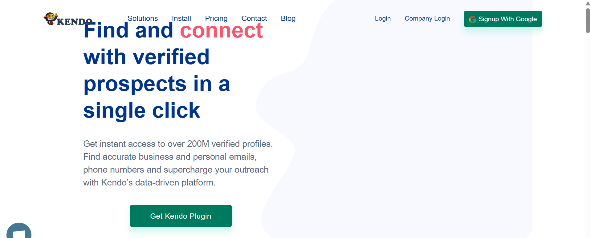 Kendo Email Finder